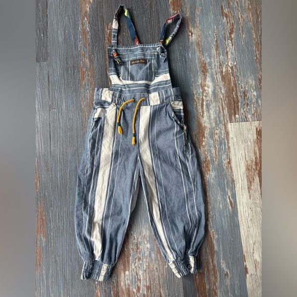 Matilda Jane girls Joanna Gaines overalls size 2 - Picture 1 of 3